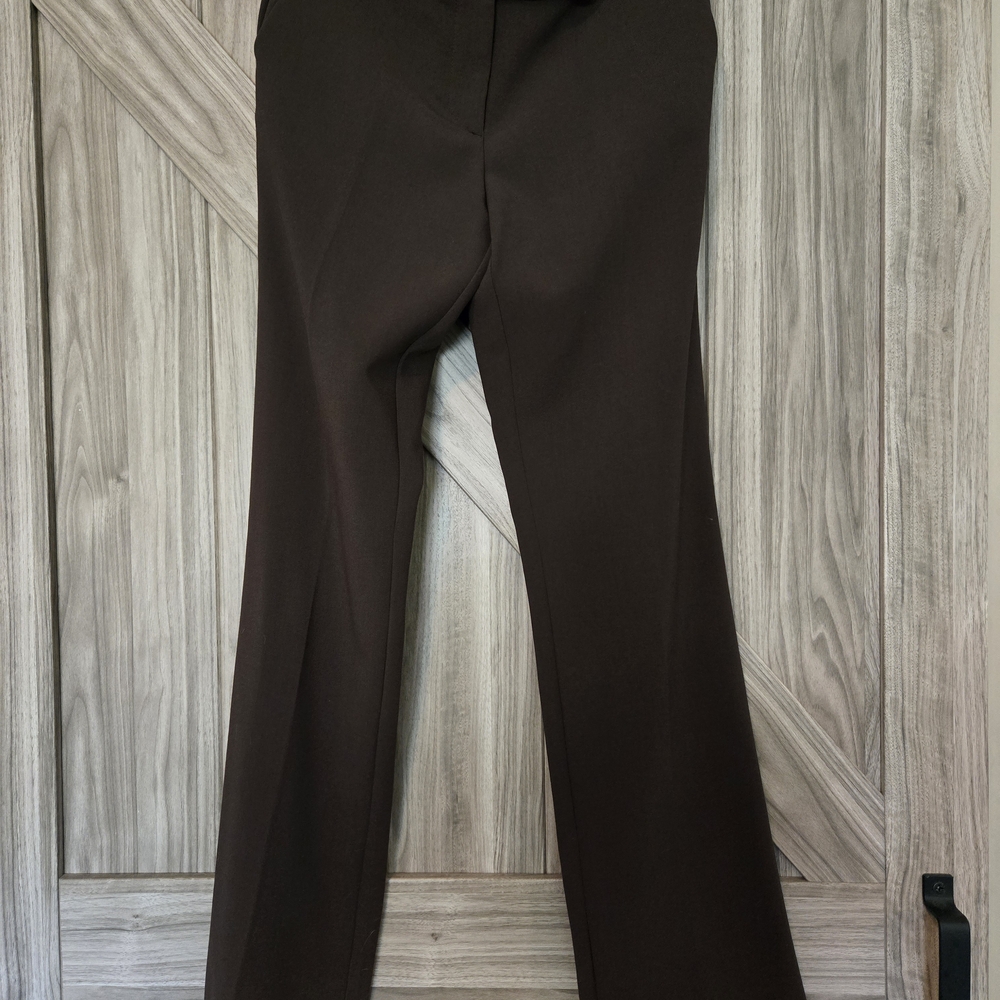 NWT Ann Taylor Brown Wide-Leg Trousers